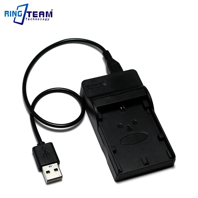 20Pcs LC-E6 USB Charger for Canon LP-E6 LPE6 Battery Camera EOS 5D Mark II III 5DS 5DS R 6D 7D 7D Mark II 60D 60Da 70D 80D XC10