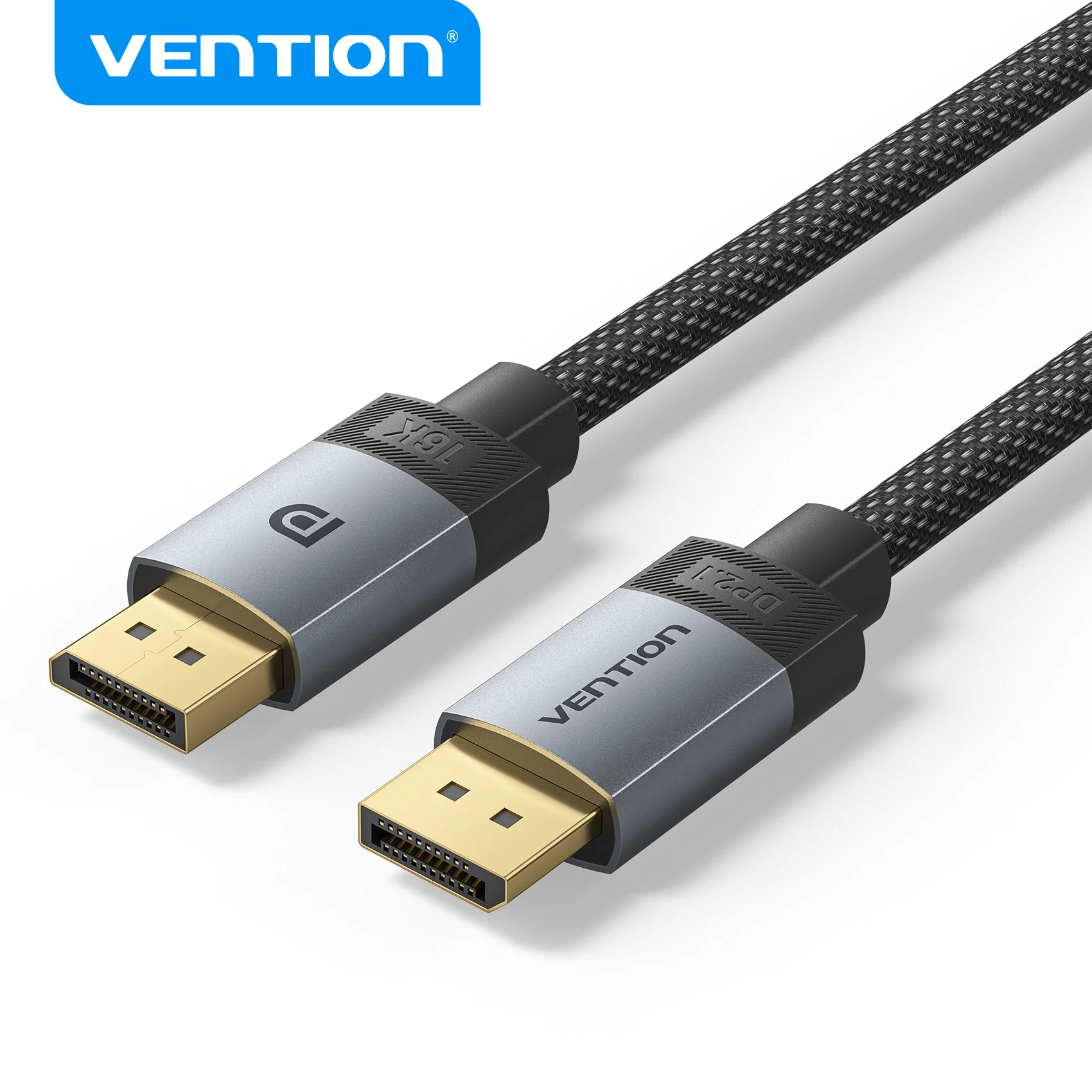 

Кабель DisplayPort VEENTION 16K 8K 4K 60Hz HDR для передачи видео и аудио, DP 2.1, для ПК, телевизора, монитора, проектора, игровых консолей, Display Port 2.1