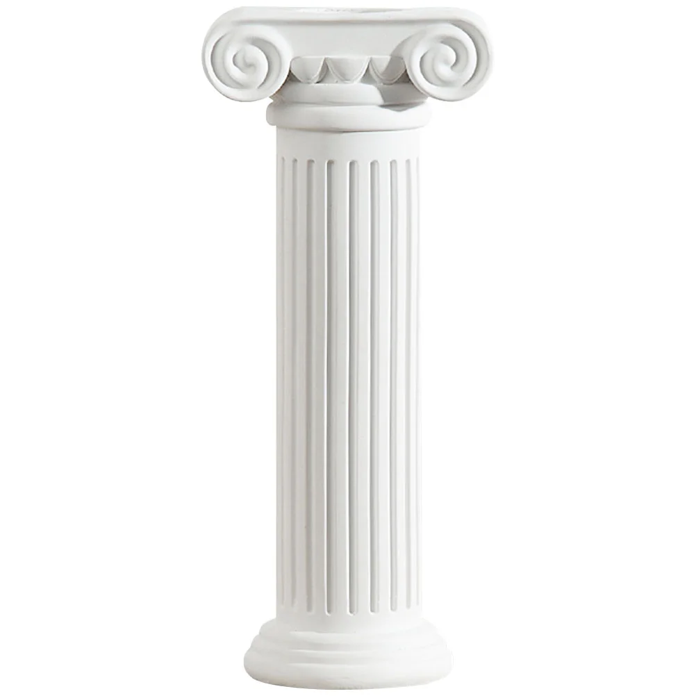 

Plants Roman Column Vase Decorative Columns for Weddings Flower Pillar Guiding Prop White Pillars Office