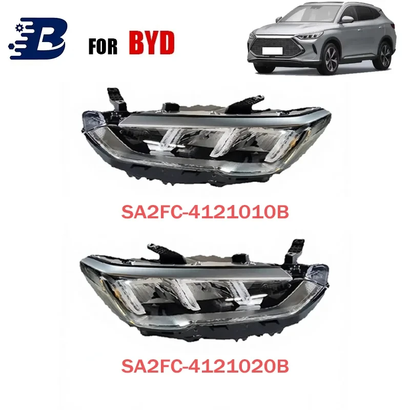 OEM SA2FC-4121010B L & SA2FC-4121020B R Cool White Headlights for BYD Song Pro II Sealion 5 DM-i 12V 6000K 3000 Lm 36W Car Lamp