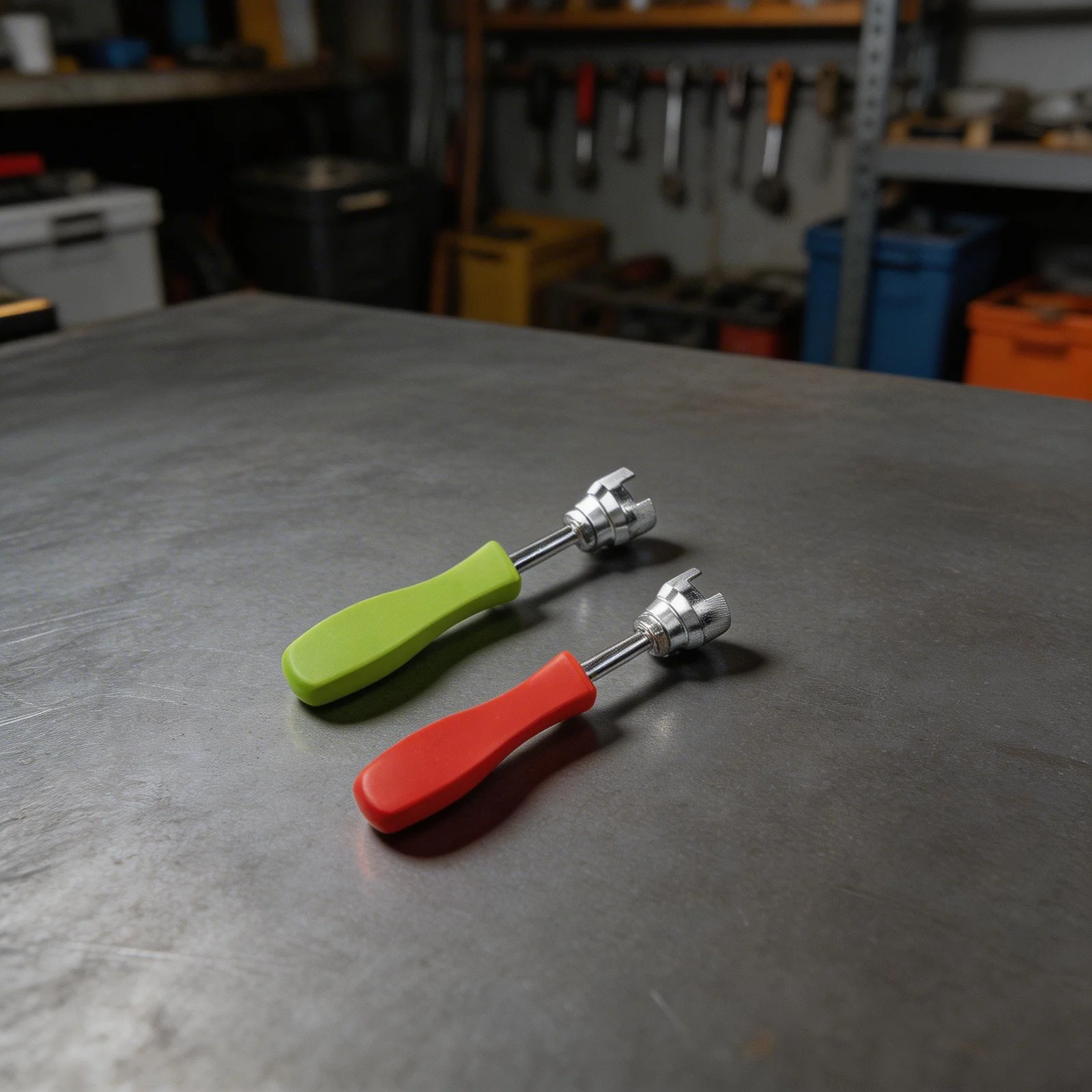 

2pc Drum Brake Repair Tool Set with Fixed Washer Spring Compressor for Automotive Brake Shoe and Pad Spring Work