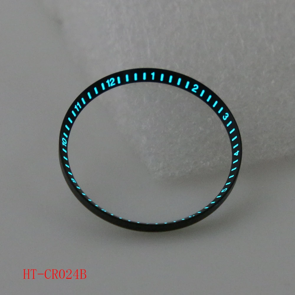 الأرقام العربية 316L الفولاذ المقاوم للصدأ سوبر BGW9 الأزرق مضيئة SKX007 ساعة الفصل الدائري