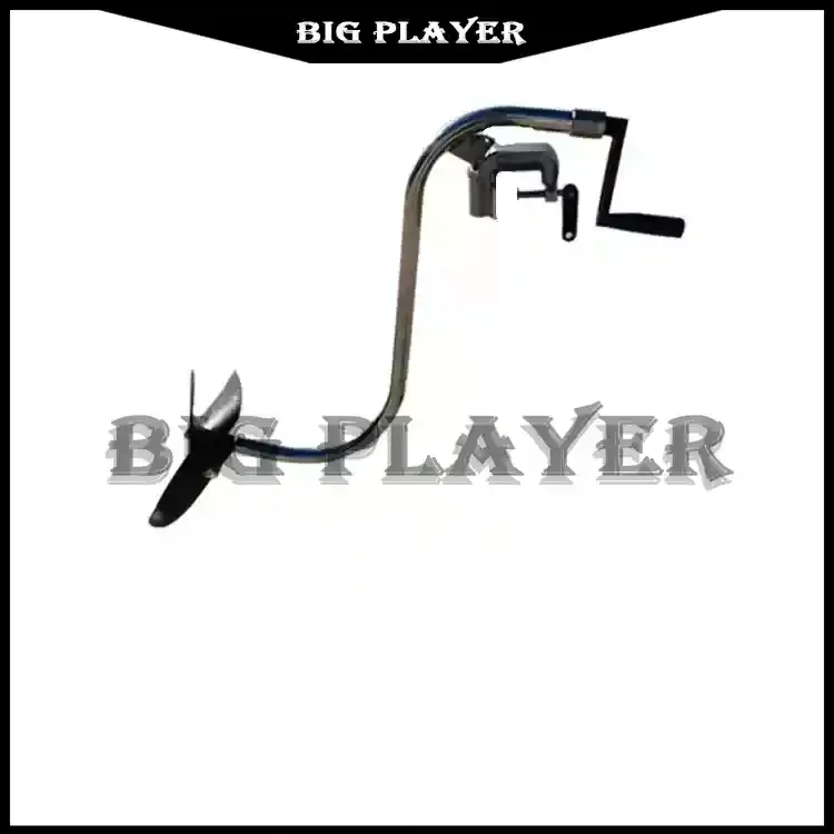 

Hand-operated Outboard Motor Hand Crank Propeller Slient and Energy-saving Trolling Boat Engine