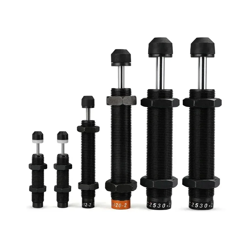 

AC pneumatic shock absorber oil hydraulic ac0806 2050 / 3650-2/1210 / 1412 / 1007 / shock absorber damping cylinder steady speed