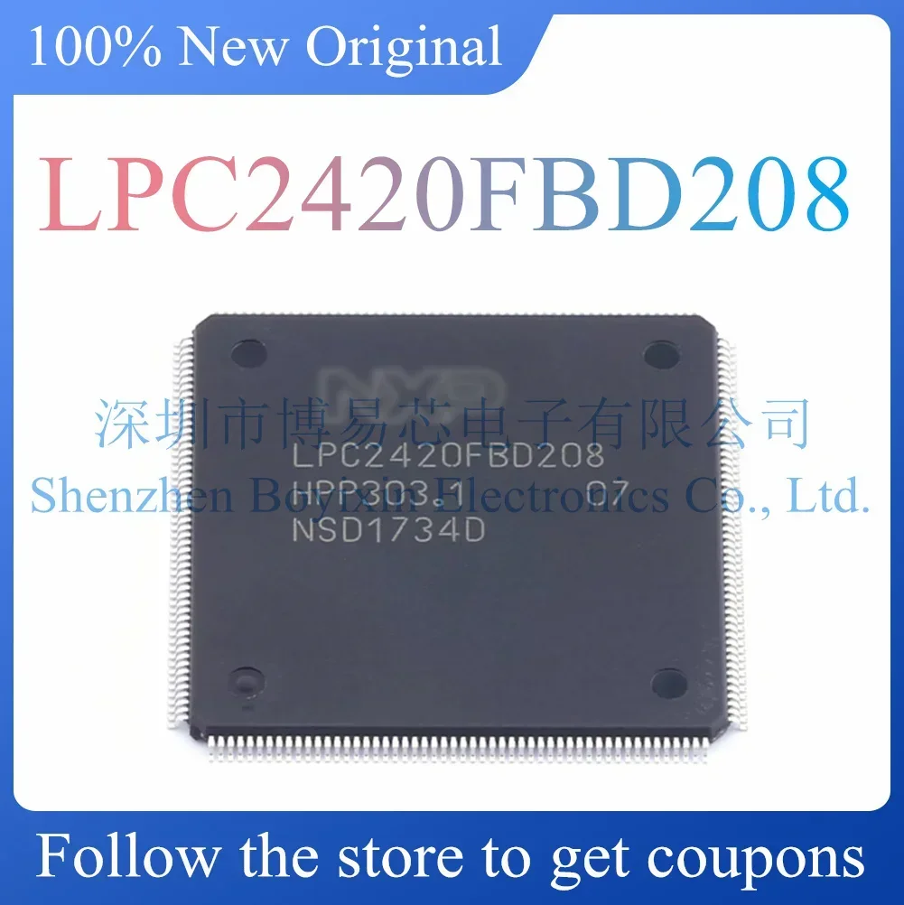 

NEW LPC2420FBD208,551.Original Product.LQFP-208