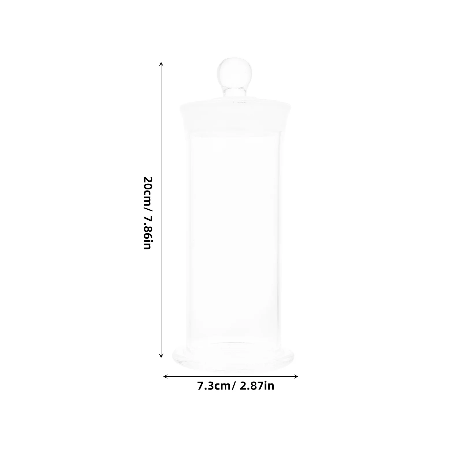 

1Pcs Sample Bottles with Glass Storage Bottle Transparent Sealing Performance Good for Colleges Research Institutes