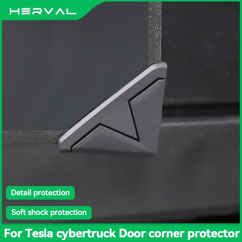 

Anti-Scratch Door Edge Protector for Tesla Cybertruck, Silicone Bumper Guard, Shockproof Car Accessories