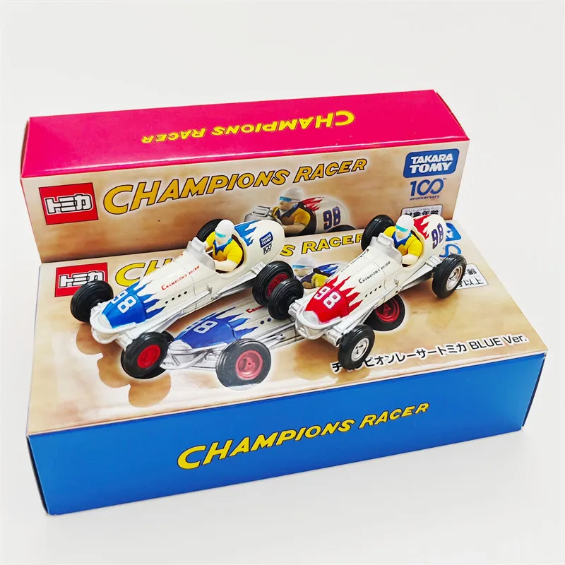 

Коллекционная модель гоночного автомобиля Takara Tomy 100th Anniversary Vintage Retro Champion Racer из литого сплава для хобби и коллекций
