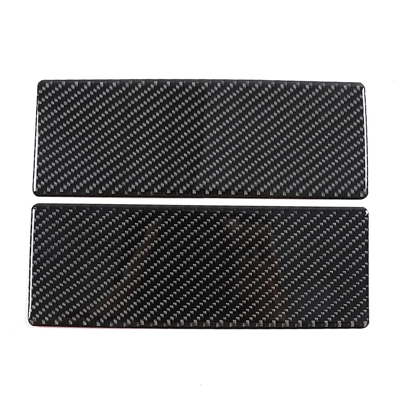 For Hummer H3 2005-2009 Soft Carbon Fiber Car Roof Sun Visor Makeup Mirror Panel Cover Trim Stickers Car Accessories