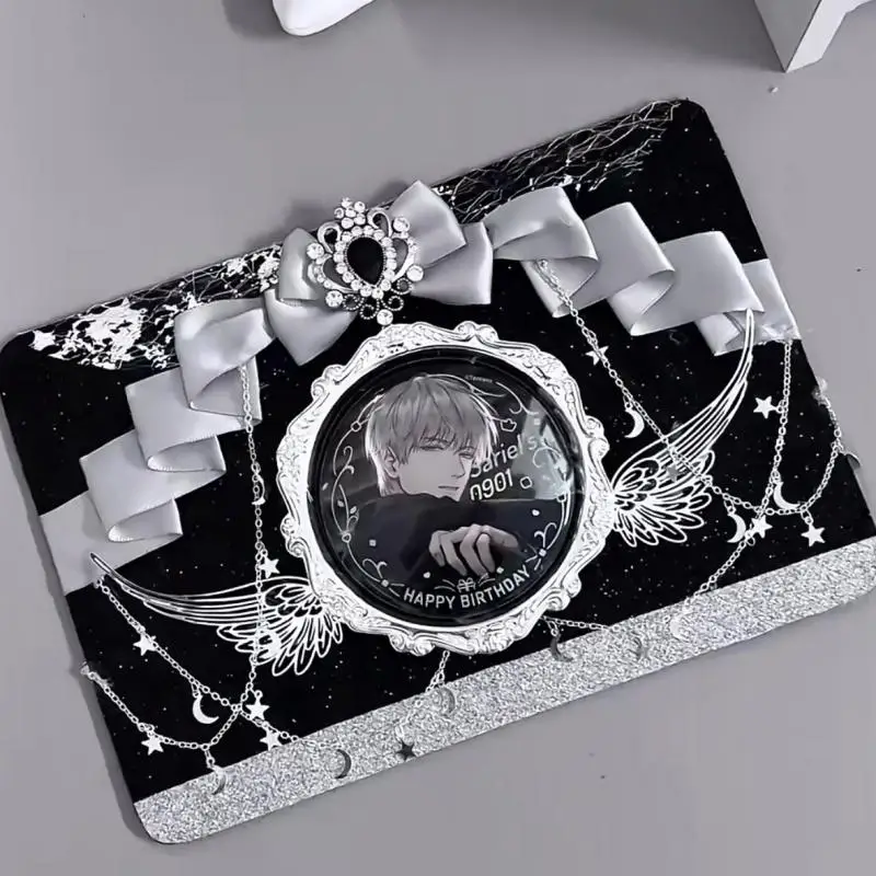 Dinner Plate Goods Display Insert Board Hand Made Ribbon Bow Decorative Base Plate For Ita Bag Ita Bag Organizer Board