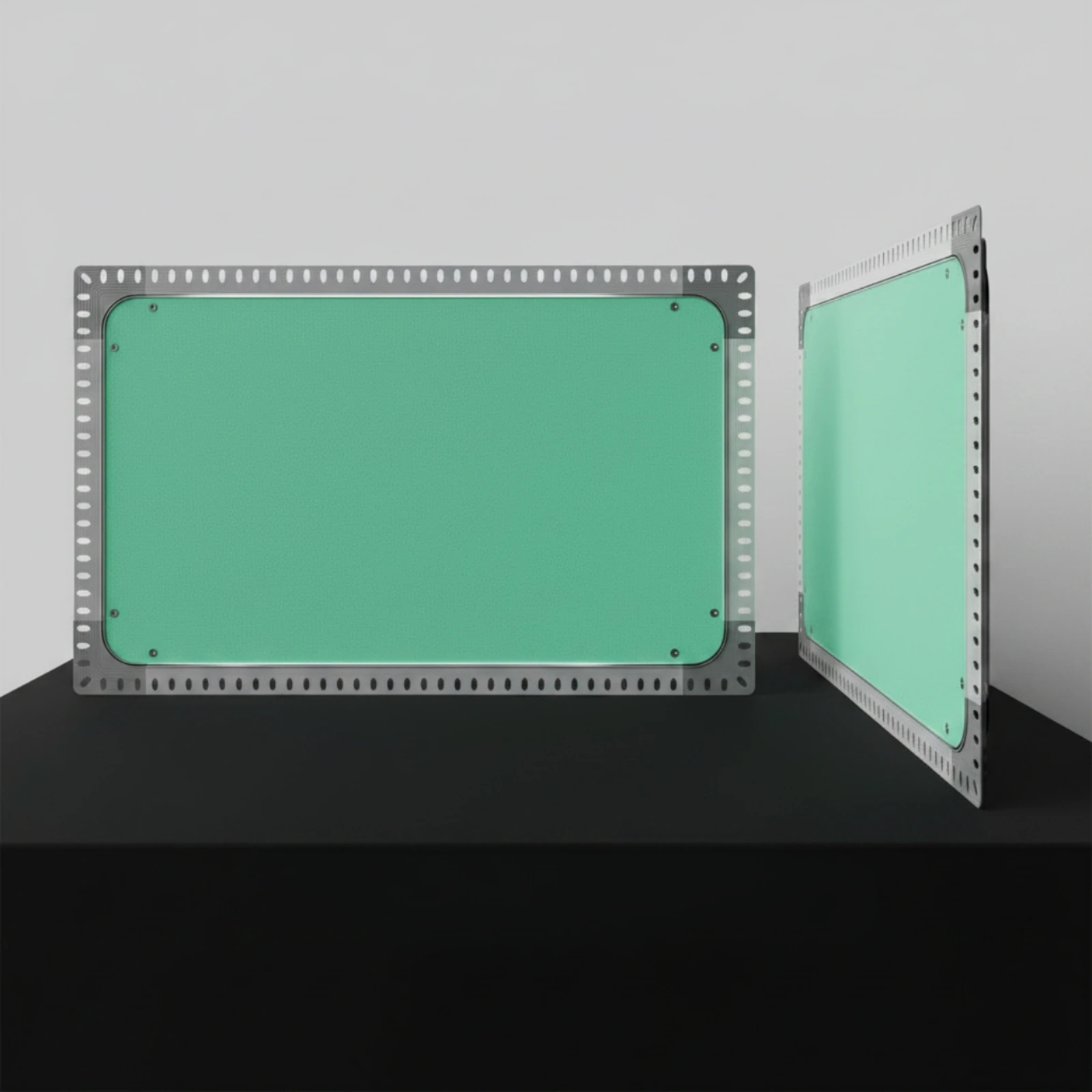 Ceiling Access Panel Perforated Inspection Hatch Access Door Seamless Hole Cover Long-Lasting for Contractors