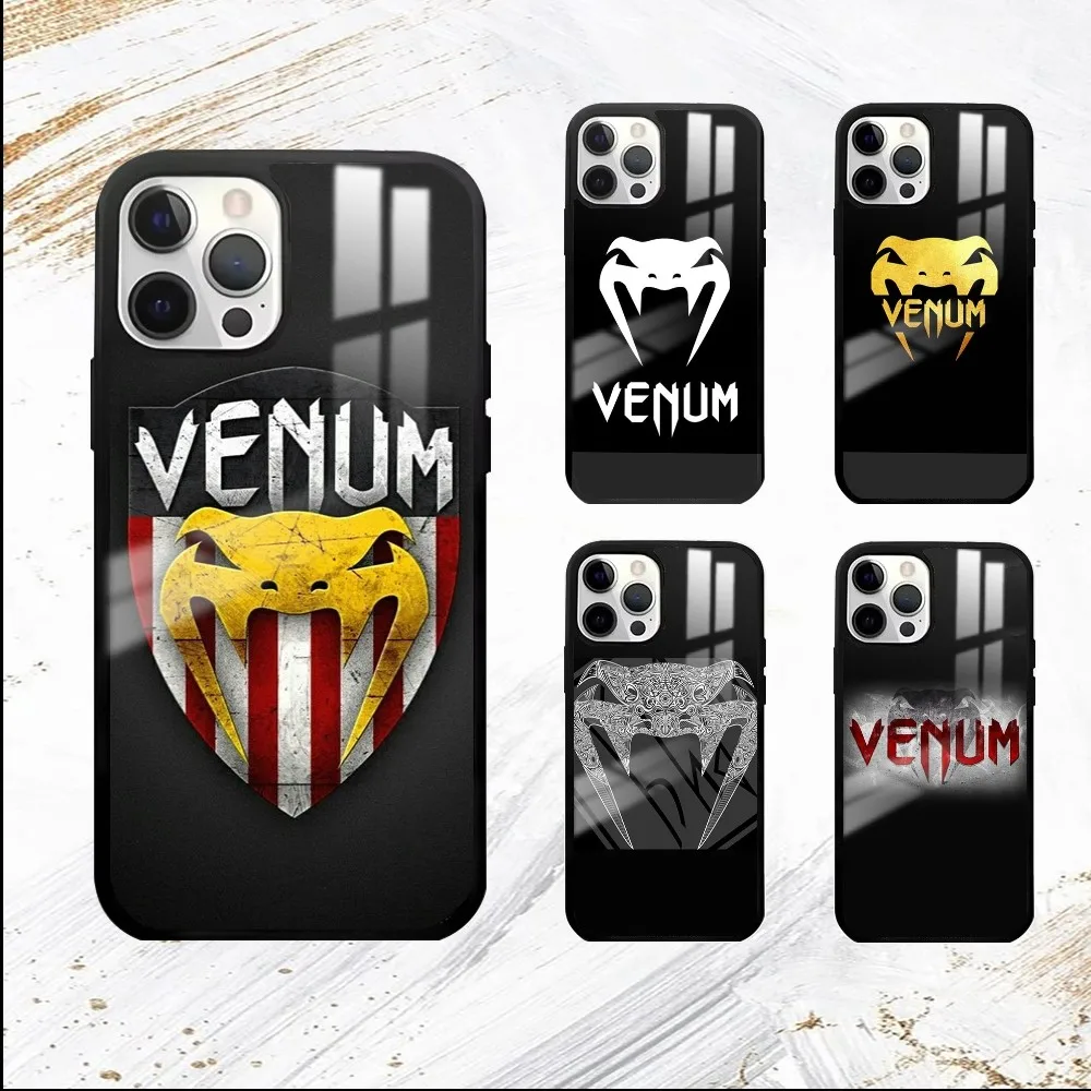 Fashion V-venumS Phone Case For iPhone 16 15 14 13 12 11 Pro Max Plus Mini PC Mirror Fashion  phone case