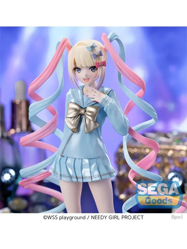 Oryginalna figurka SEGA Luminasta NEEDY GIRL OVERDOSE OMGkawaiiAngel, figurki anime, model, zabawka, prezenty, dostępne od ręki. — 2