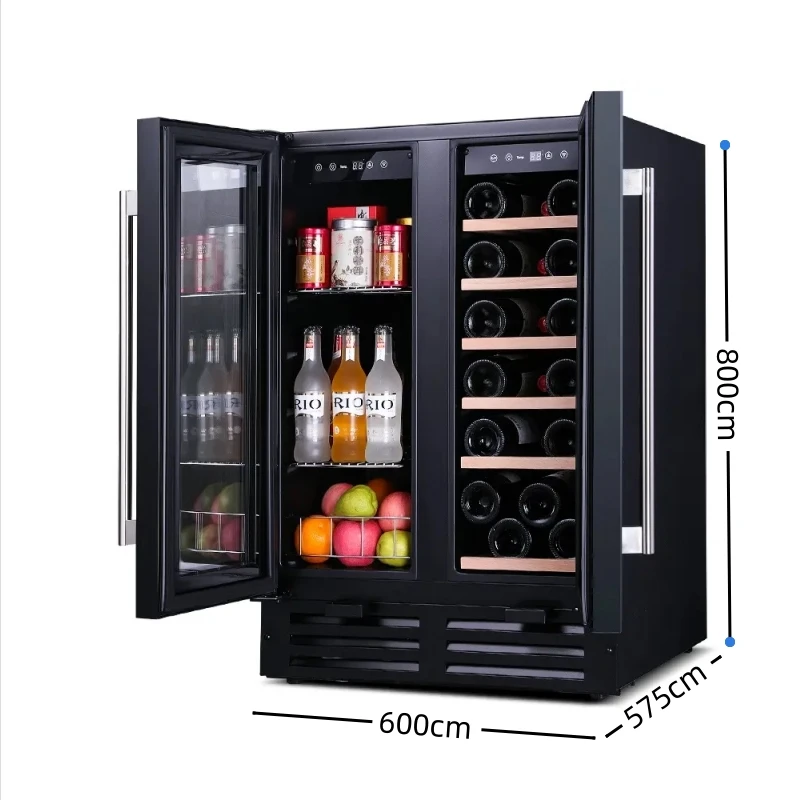 

Высококачественный термоэлектрический винный холодильник-шкаф 2024 BW-35D3 LOGO с низким уровнем шума, объемом 35 л, на 12 бутылок