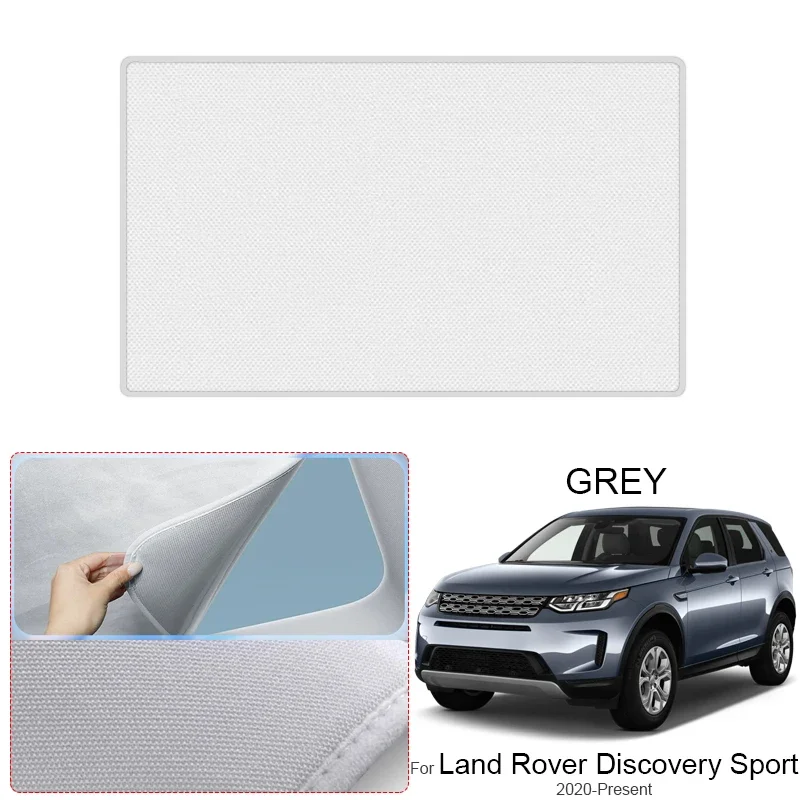 

Car Anti-UV Suede Fabric Electrostatic Adsorption Sunroof Sunshade For LAND ROVER DISCOVERY SPORT 2016-2026 Heat Skylight Mat