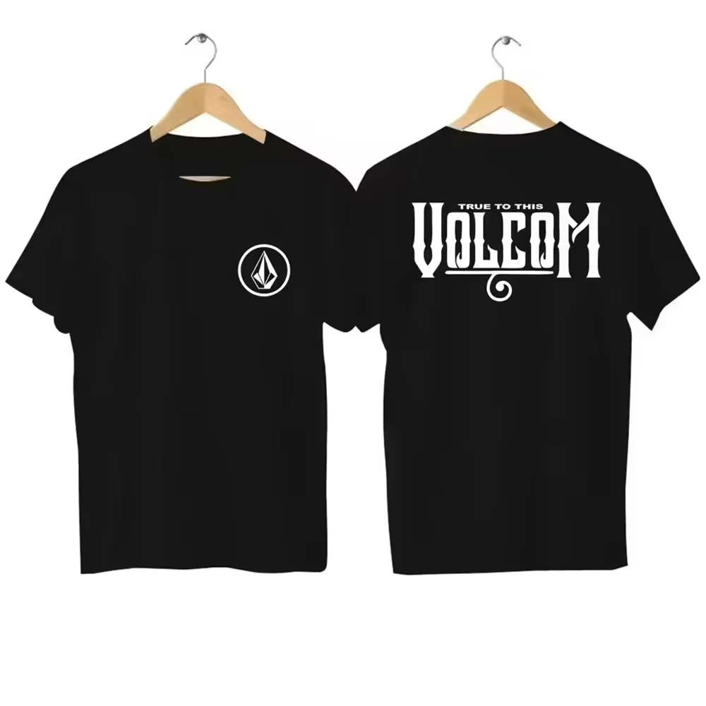 2026 New Volcom Stone Graphic Sports Men Clothing Tee Shirt Homme New in Top Tee Short Sleeve Round Neck Prin
