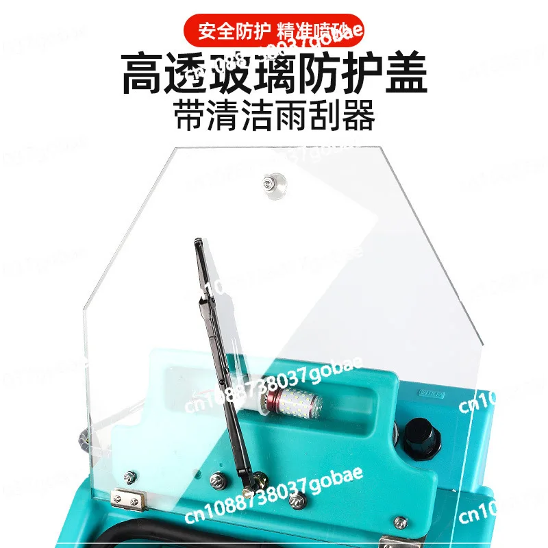 Small jewelry sandblasting machine ancient gold sandblasting process uniform sandblasting, lighting, wet and dry use