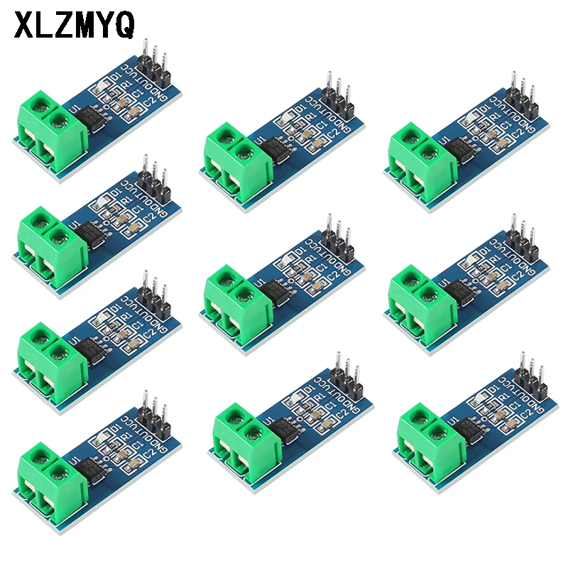 10pcs ACS712 5A 20A 30A Hall Current Sensor Module ACS712 Model For Arduino AC DC Current Detection Board DIY Electronic Kit