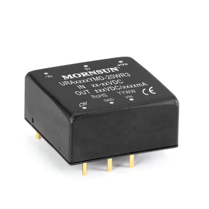 URA2424YMD-20WR3 Jinshengyang DC-DC power module 9-36V to positive and negative 24V 20W