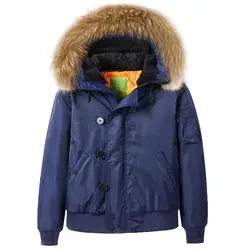 Man Parka Jackets New Winter Thick Outdoor Windbreak Waterproof Men Coat