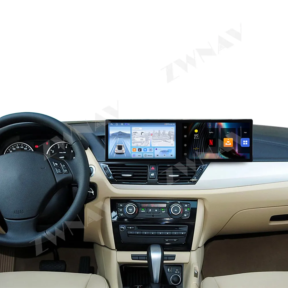 Qualcomm Android14 For BMW X1 E84 2009 - 2015 Car Radio Multimedia Video Player GPS Navig AI Voice CarPlay 4G Stereo Head Unit