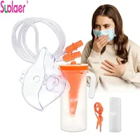 Adult Child Medical Inhaler Tube Pipe Catheter Replace Atomizing Nebulizing Cup Part Mask Accessory for Air Compressor Nebulizer