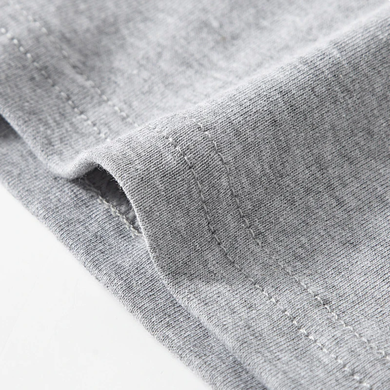 1/3-teiliges Herren-T-Shirt mit schmaler Passform für alle Jahreszeiten, jugendlicher Stil, einfarbig, sportlich und bequem, geeignet für den Heimgebrauch. – Detail 8