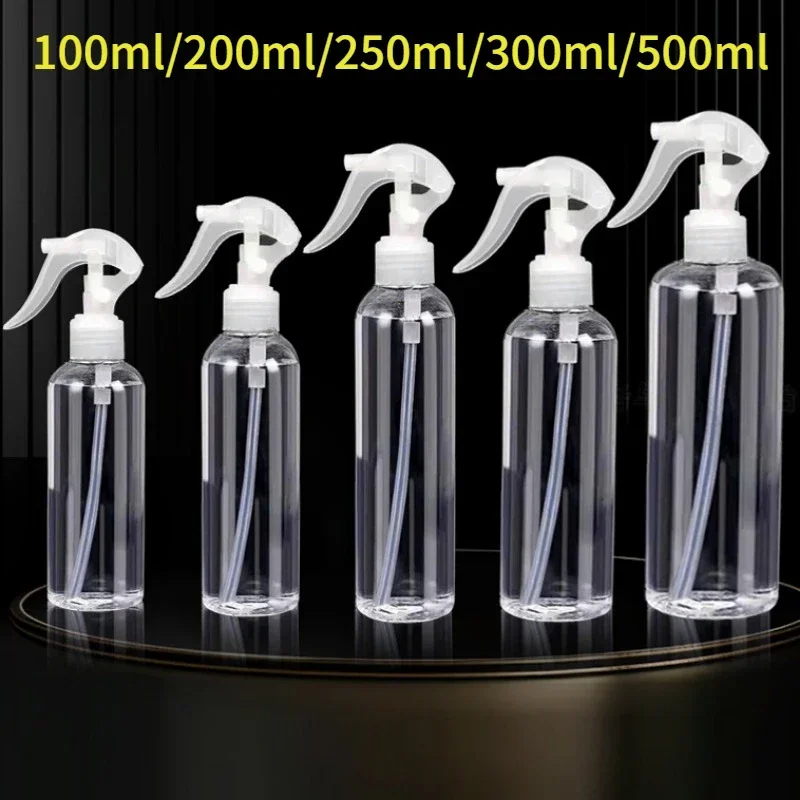 100 ml/200 ml/250 ml/300 ml/500 ml Leere Sprühflasche Kunststofffüllung Handschnalle Pumpzerstäuber für Alkoholsterilisation Reisen Tragen
