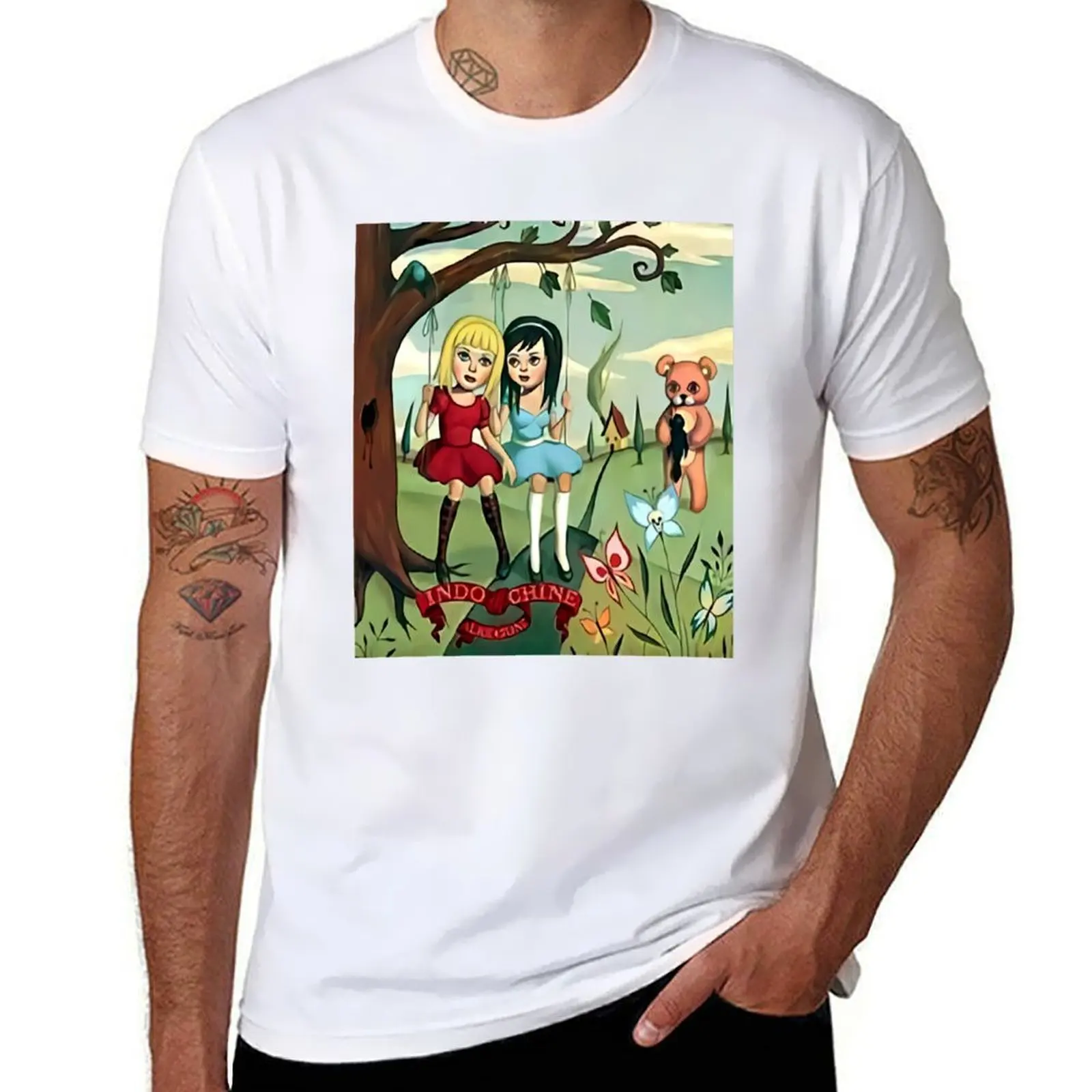 

best selling of indochine T-Shirt man t shirt cotton cotton t shirt man T-Shirt