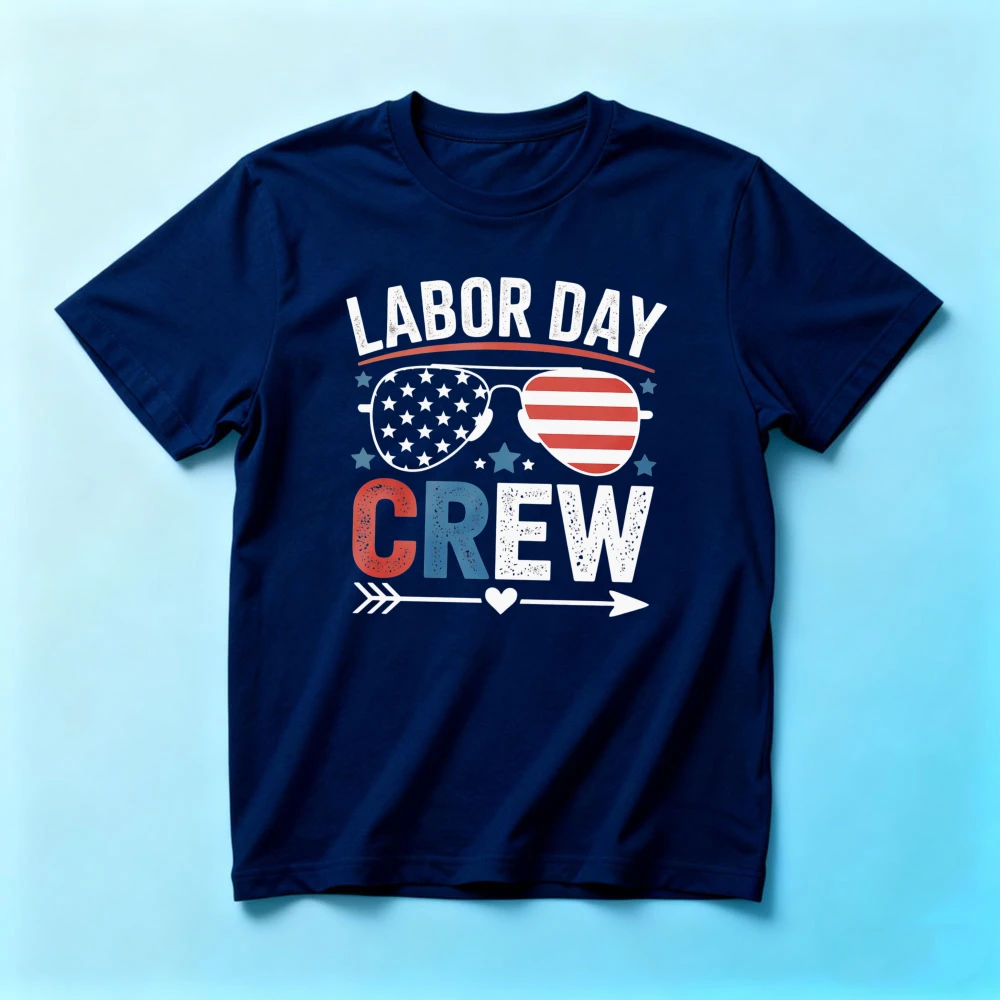 Happy Labor Day 2026 Shirt American Labor Day T-Shirt USA Workers Day Celebration Women Sweatshirt Patriotic Workwear Men Tee