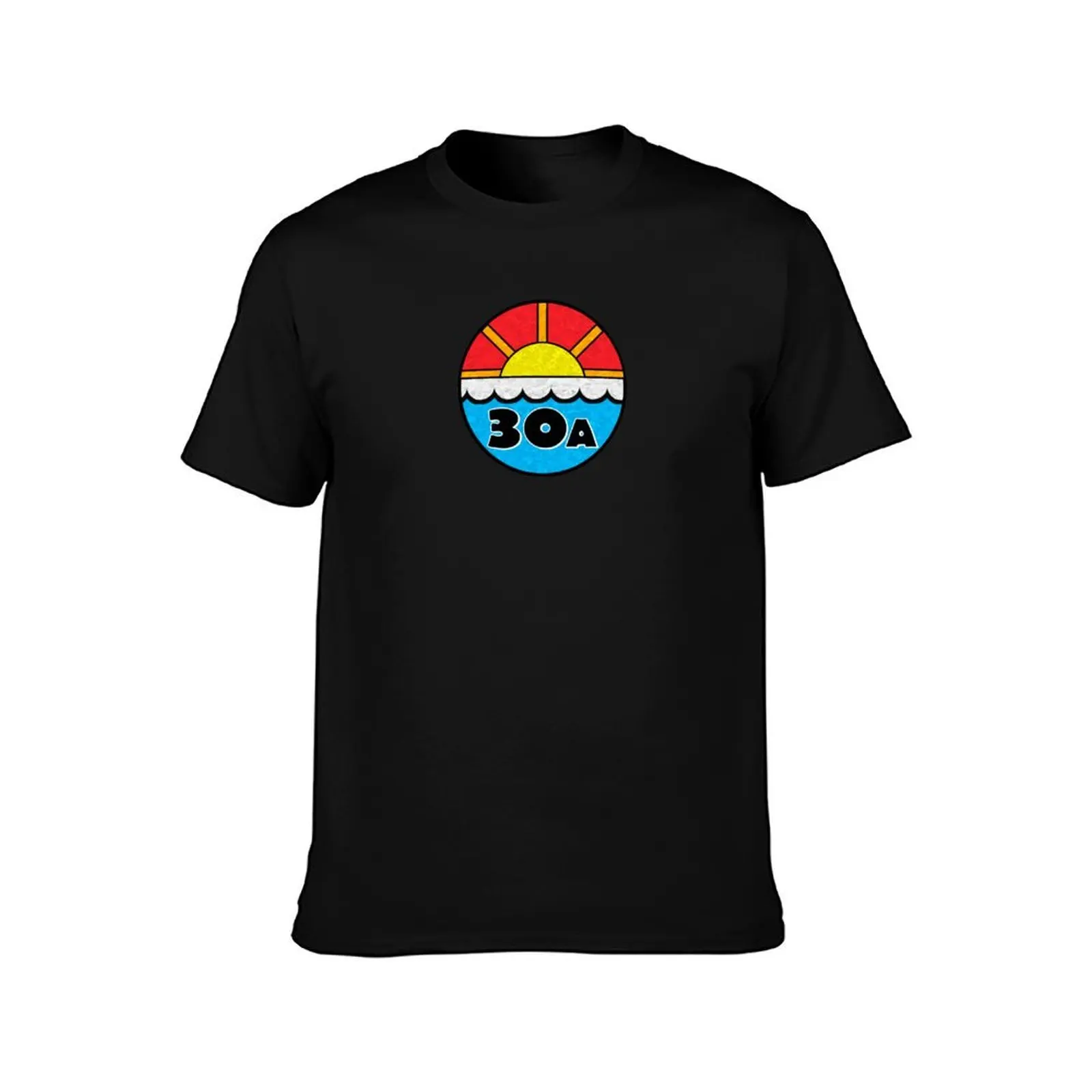 30A Emerald Coast Beach Ocean Vacation Florida T-Shirt, Summer Casual Cotton Tee, Oversized Streetwear Tops, Unisex Men Women