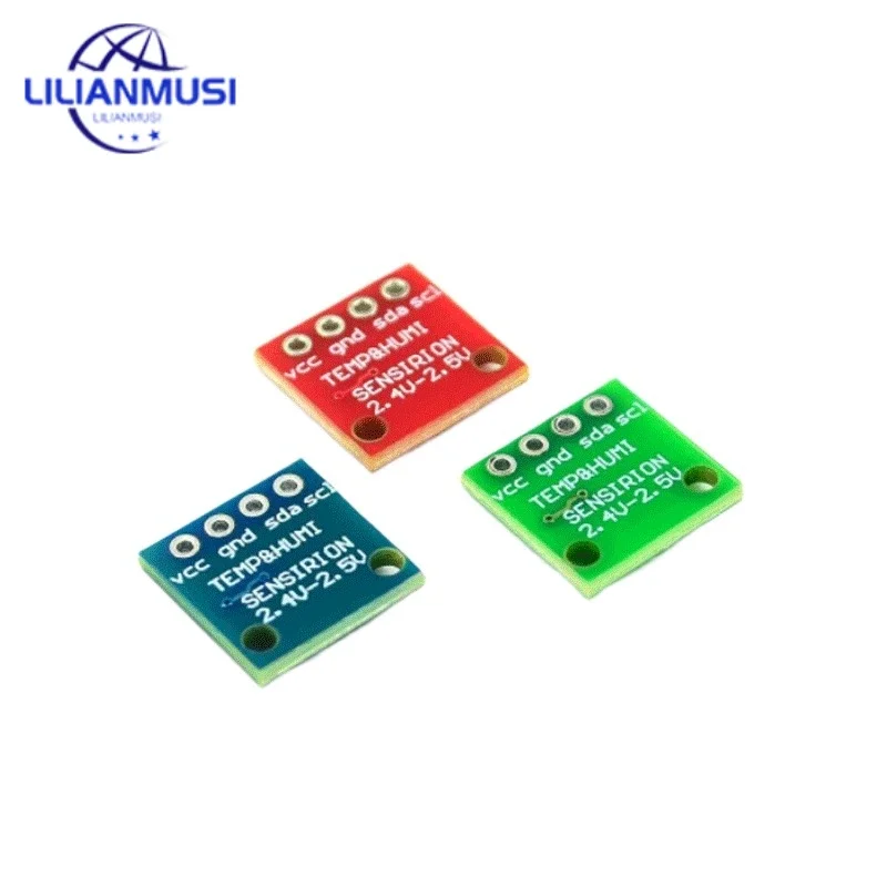 50PCS SHT30 SHT31 SHT35 Temperature and Humidity Sensor Module I2C Communication Digital Type DIS Wide Voltage