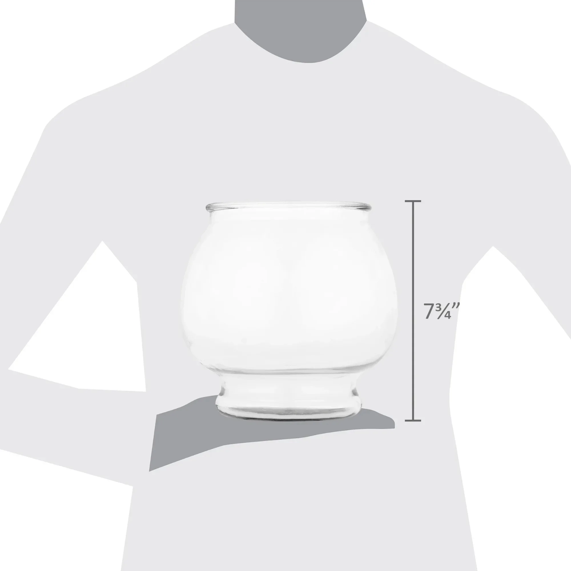 مرساة Cuenco de Vidrio con Patas Corking، 1 Galón خزان الأسماك حوض السمك ملحقات خزان الأسماك خزانات الأسماك حوض السمك