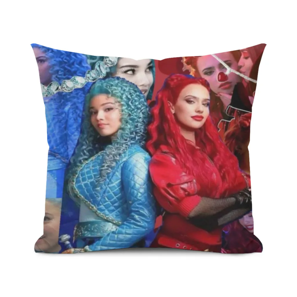 Cushion Cover  Home Decor Sofa Pillow Descendants 4 The Rise Of Red Home Pillowcase