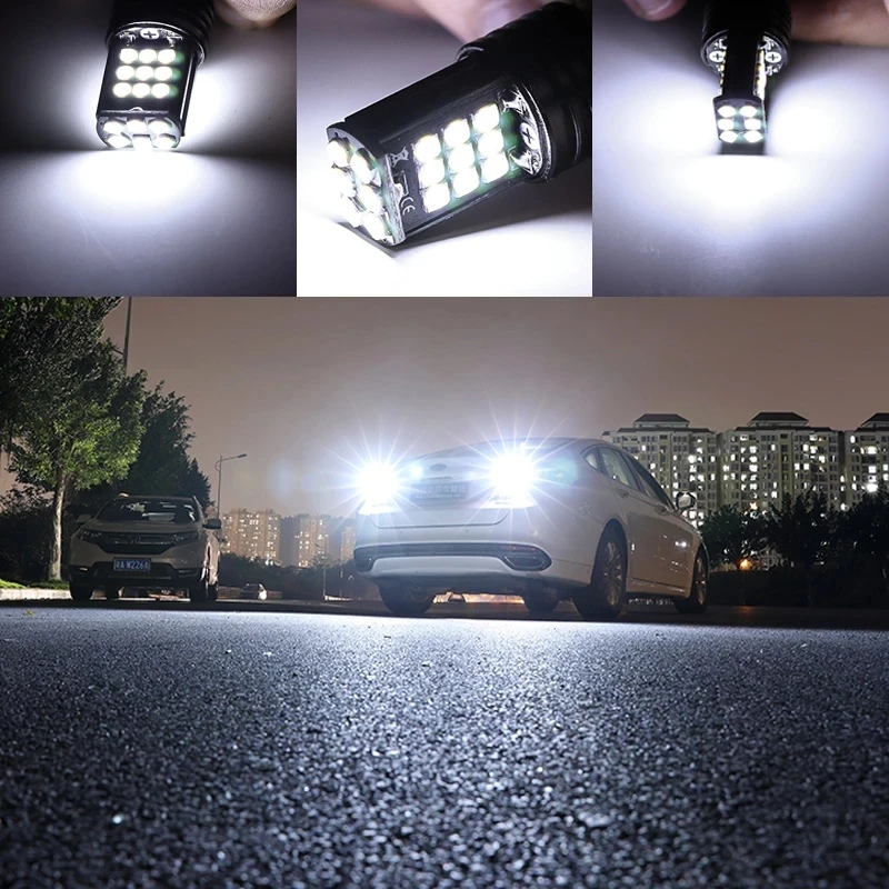 1pcs Py21w Ba15s P21w Led 1156 Bau15s Bulb 3030SMD Canbus 1157 Led Bay15d P21/5w Car Turn Signal Lamp Brake Backup Light