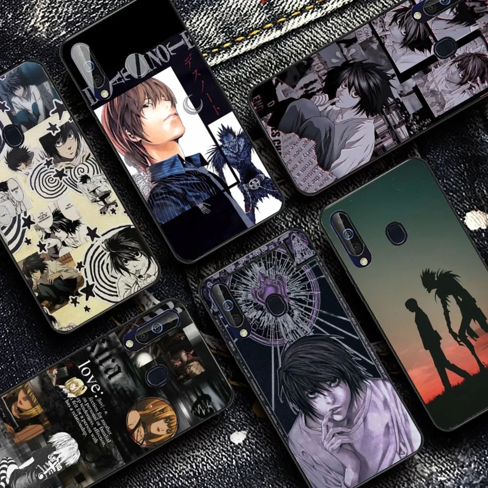 D-death Note anime funda de teléfono para Samsung A 10 11 12 13 20 21 22 30 31 32 40 51 52 53 70 71 72 73 91 13