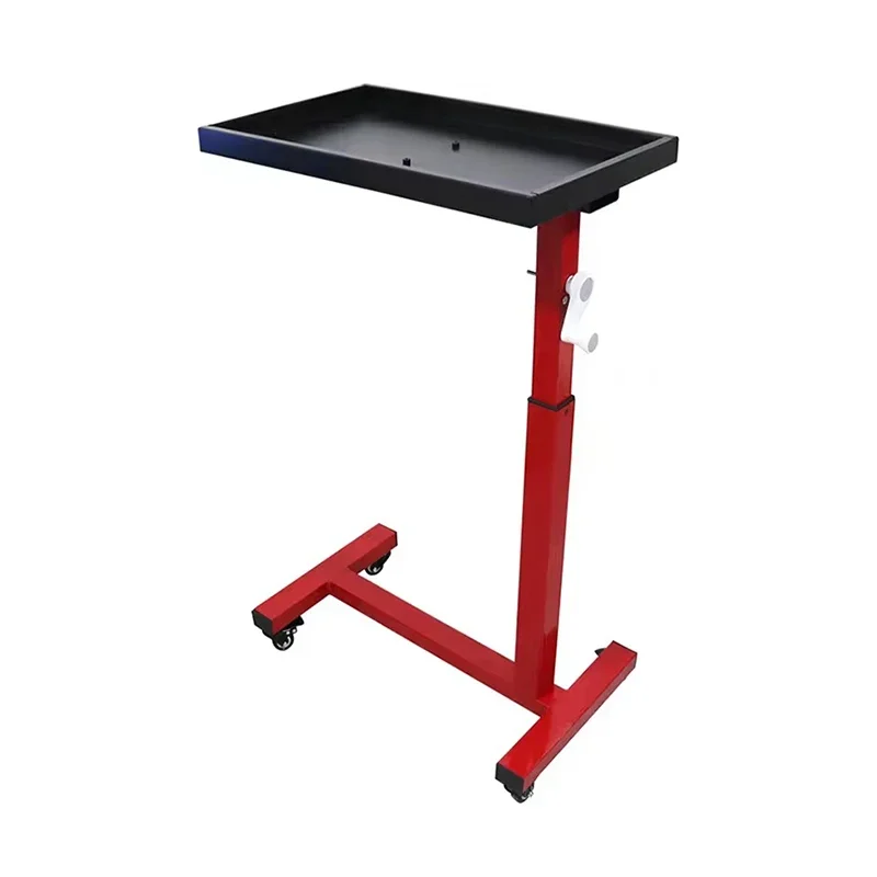 

Car Maintenance Workbench Toolbox Tool Cart With Mute Wheels Workshop Holder Cabinet Garage Workbench Adjustable Tray