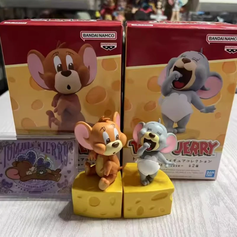 

Коллекция Bandai Tom and Jerry I Love Cheese, специальная фигурка тафты, подарок для детей