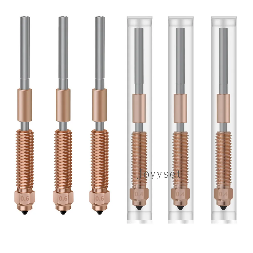 0.2/0.4/0.6/0.8/1.0mm High Flow Upgrade Quick-Swap Nozzle All-in-one Copper Titanium Nozzle For Creality K1 Max K1C Ender-3 V3