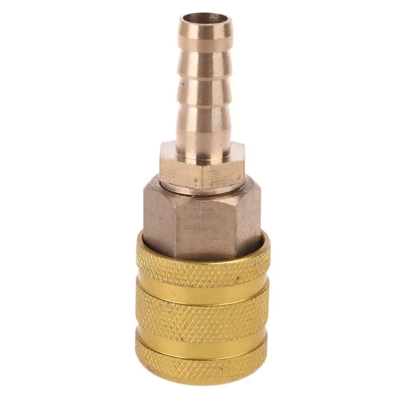 Hardware Coupler and Plug 8mm Solid Brass Quick Connect Air Fittings 1/4