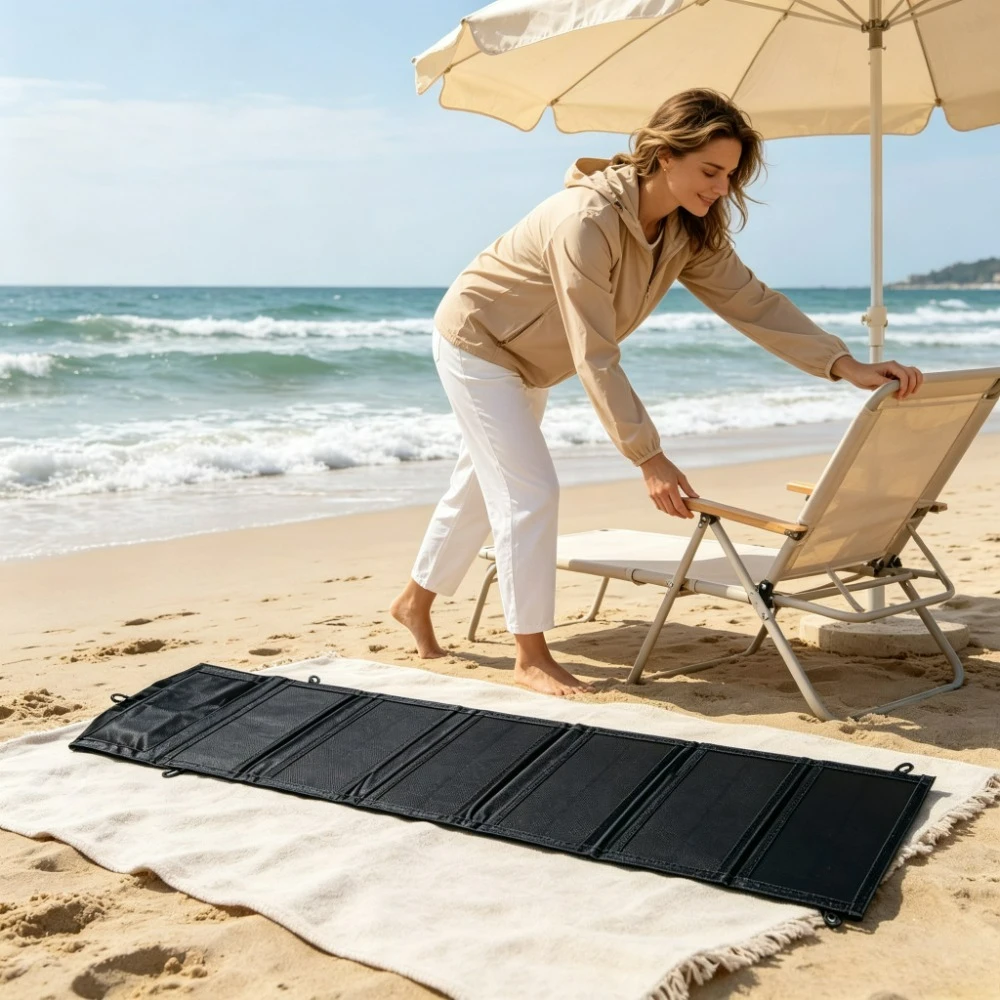Marine Boat Use USB Solar Panel Foldable 25W 100W Waterproof Solar Charger for Phone Power Bank Camera Outdoor Sailing and