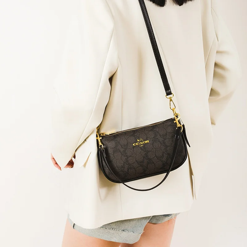 حقيبة يد نسائية جديدة لعام 2025، حقيبة كتف مطبوعة عصرية، حقيبة كروس متعددة الوظائف بنمط كلاسيكي، حقيبة كروس مصممة #6