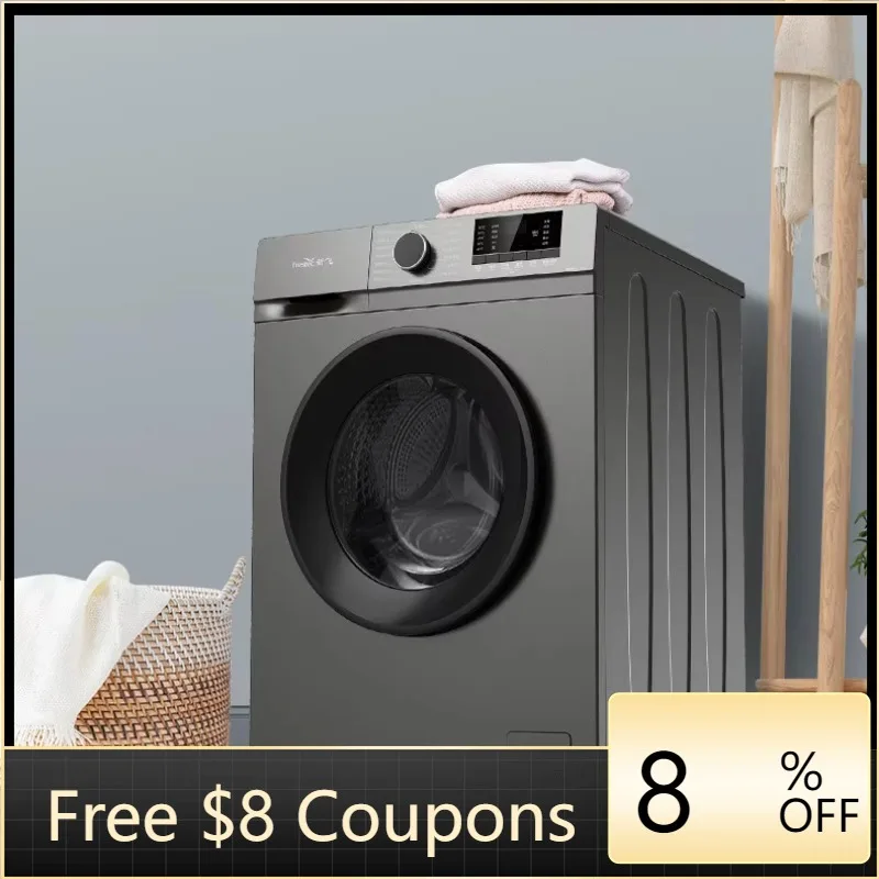 

STLFFrestec 8kg Front Load Washer, Fast & Quiet with Eco Friendly Features Perfect for Busy Families & Modern Living Spaces