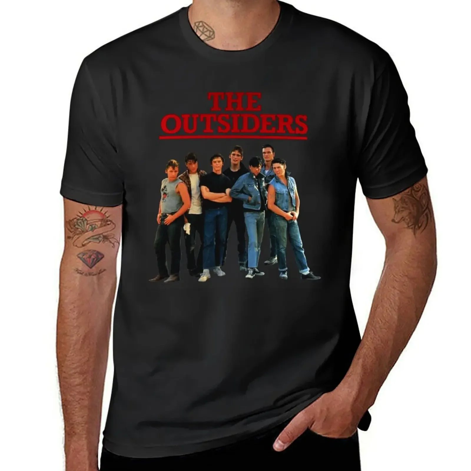 The Outsiders T-Shirt korean fashion cute clothes essential t shirt men clothings