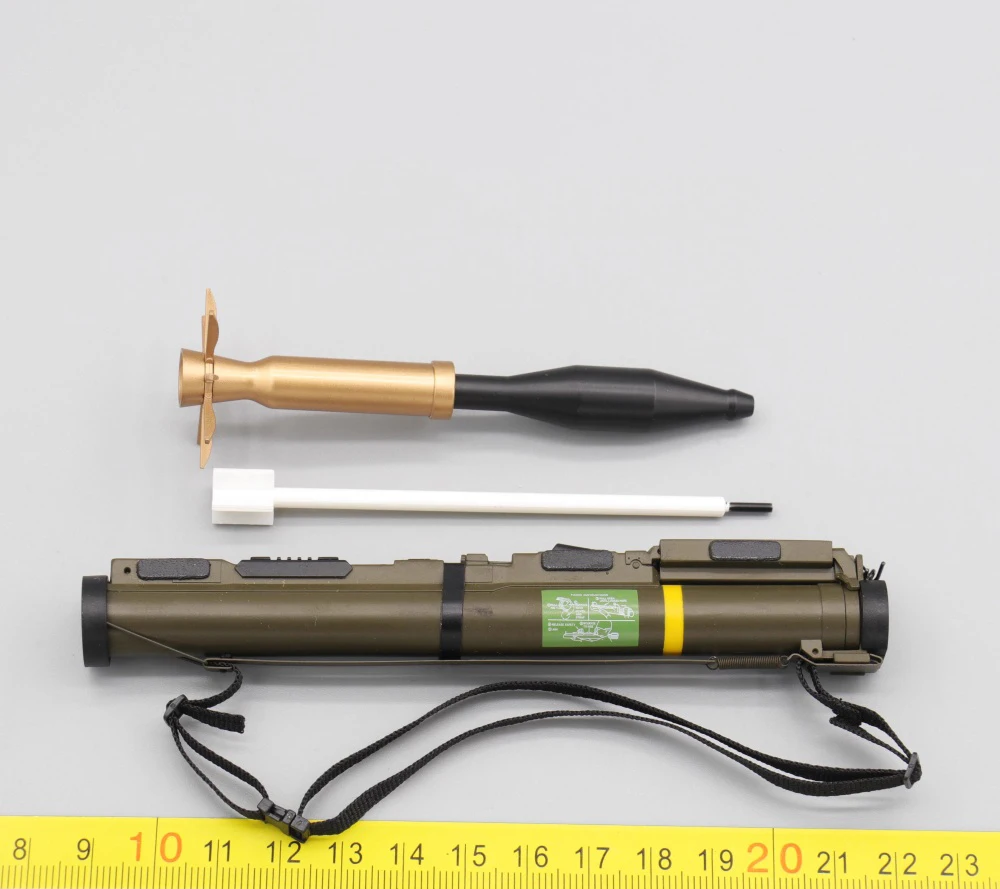 متوفر DAMTOY DAM 78104 رجل الجندي دمية الأسلحة الرئيسية M72 المواد البلاستيكية ليست الملحقات الحقيقية لمكون مشهد الدمية 12 " #1