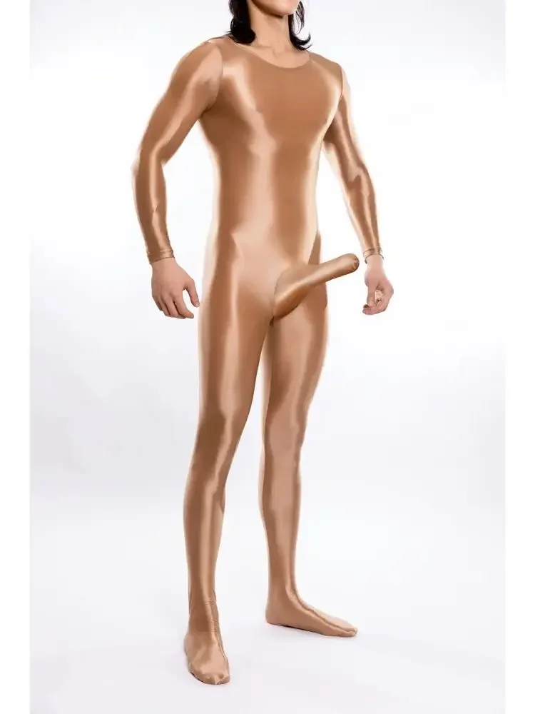 

9 цветов, мужской сексуальный глянцевый эластичный комбинезон, розовый комбинезон больших размеров, тонкий боди, мужские костюмы для косплея, колготки, черная танцевальная одежда