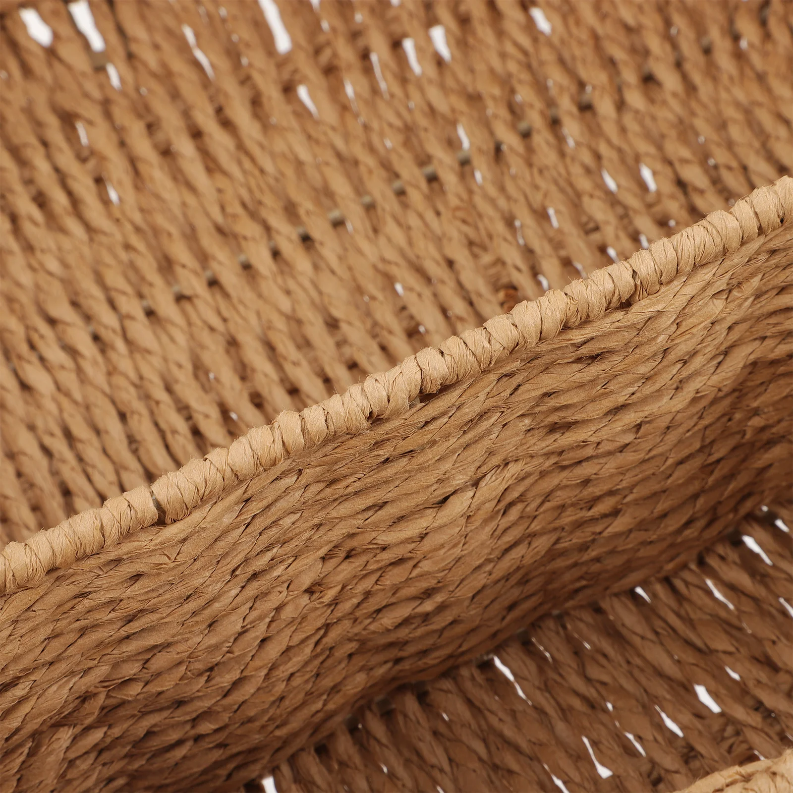 

Cat Shaped Woven Wall Shelf Hanging Storage Rack for Kitchen Bathroom Living Room Bedroom Decor Premium Rattan Floating