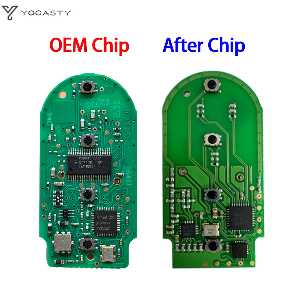 YOCASTY For BMW I3 I8 1014 2015 2016 2017 2018 Keyless Entry Go Smart Car Key Fob 315mhz 433MHz 868mhz Korea ID49 FEM