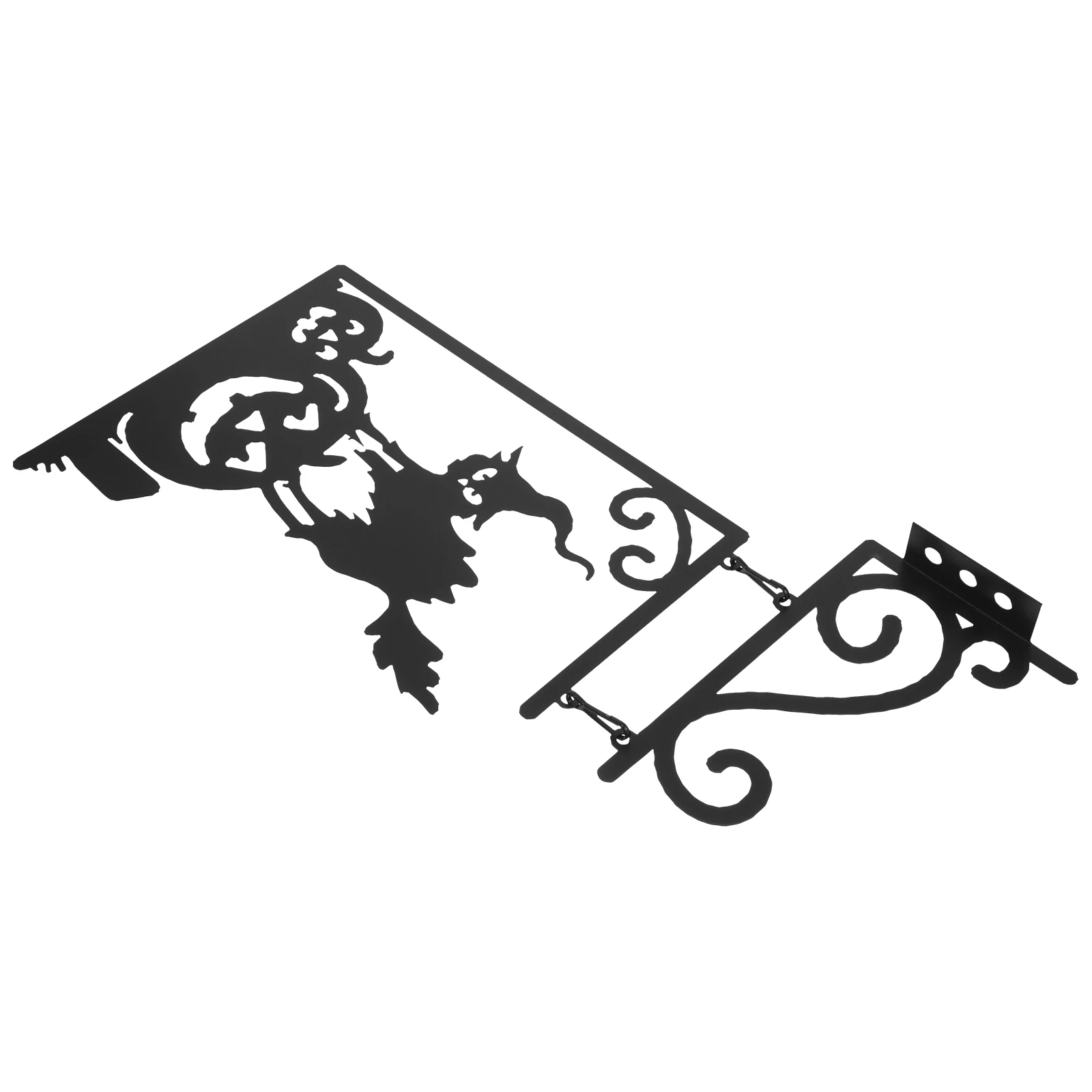 

Glasses Metal Ghost Wall Decoration Child Decorations Halloween Garden Iron Party