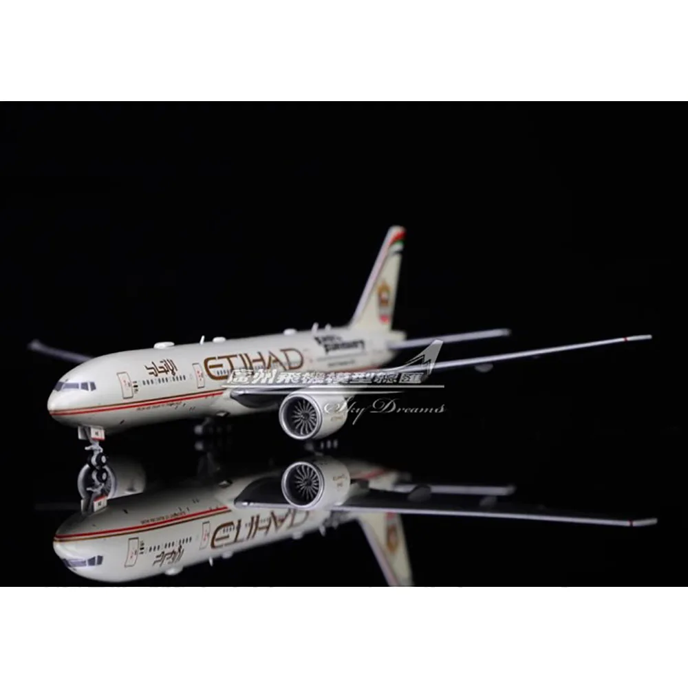 Diecast JCWINGS XX40111 Etihad Airways B777-200LR A6-LRE 1:400 Scale Finished Simulation Collection Aeroplane Model Gift Toy